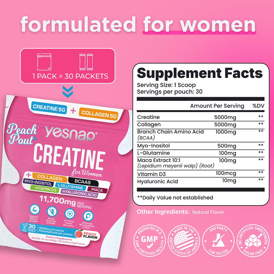 YESNAP - CREATINE FOR WOMAN