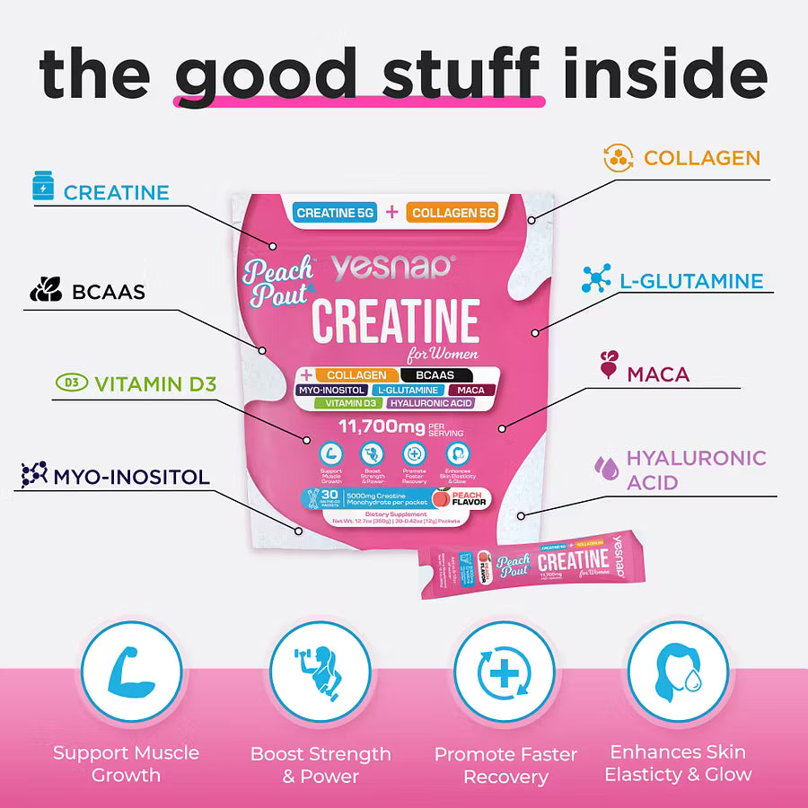 YESNAP - CREATINE FOR WOMAN